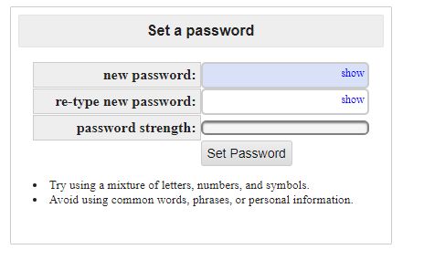 Craigslist dumb password rule screenshot